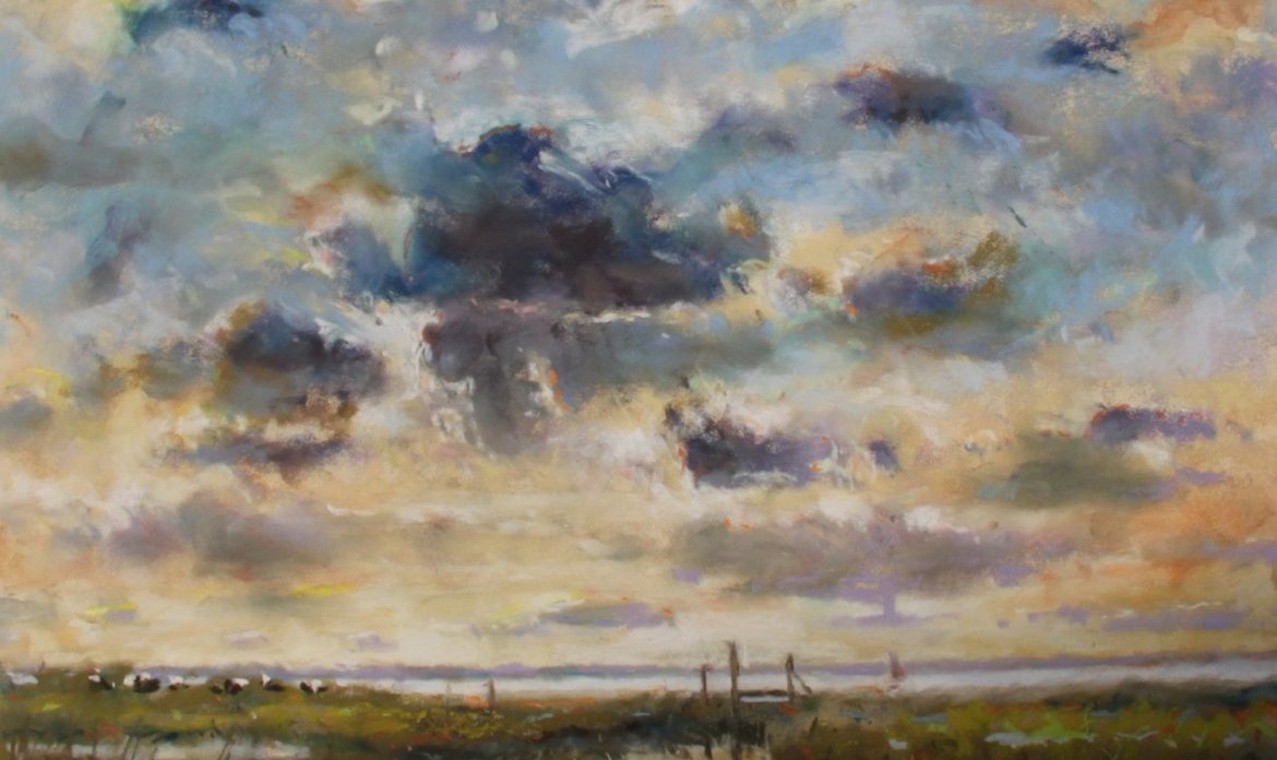 J PatchettHalvergate Marshes Looking East 20 X 2405 450